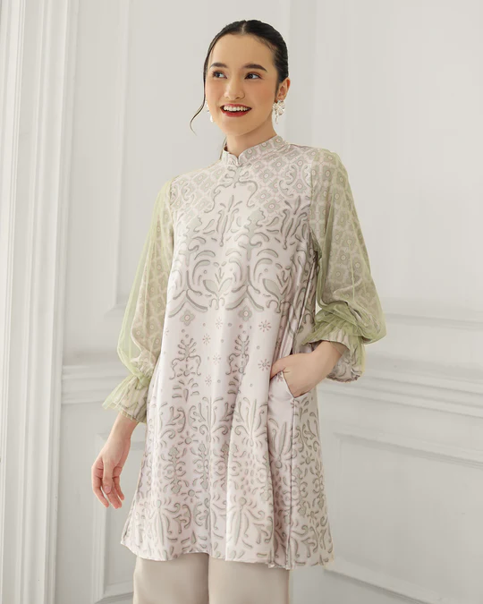 ALEEZA WHITE BLUE - Gambar 5