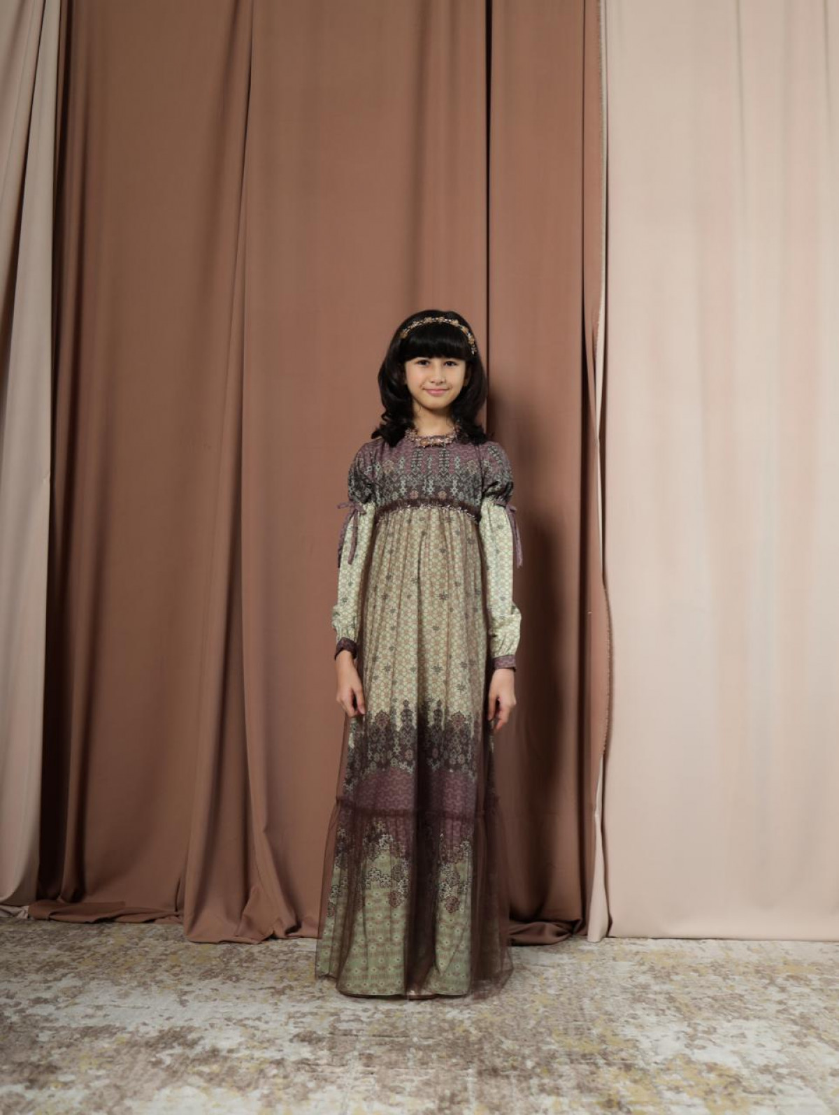 KALEELA FAMILY SET LAVENDER - Gambar 3