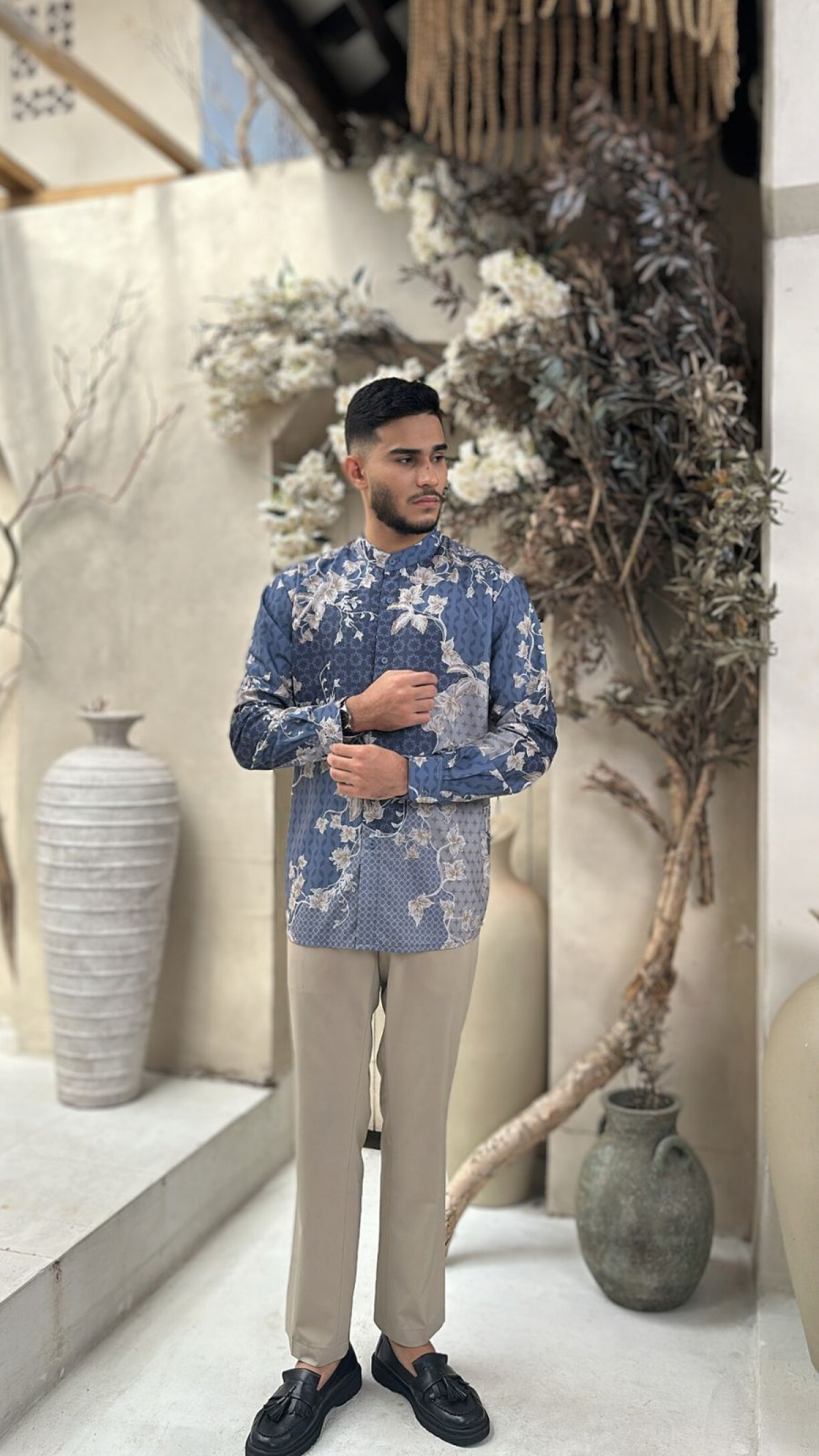 ZAMAERAA SIGNATURE FAMILY SET KOKO DEWASA ( BLUE )