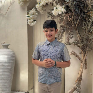 ZAMAERAA SIGNATURE FAMILY SET KOKO ANAK ( LIGHT GREY )