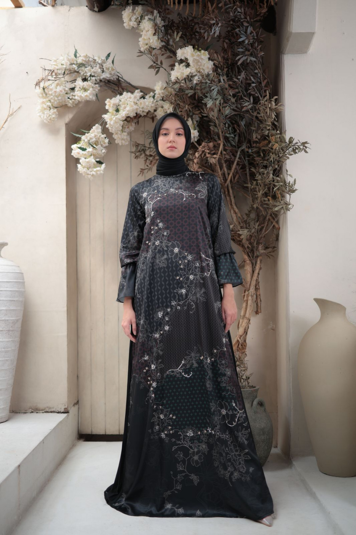 ZAMAERAA SIGNATURE FAMILY SET DRESS DEWASA ( BLACK )