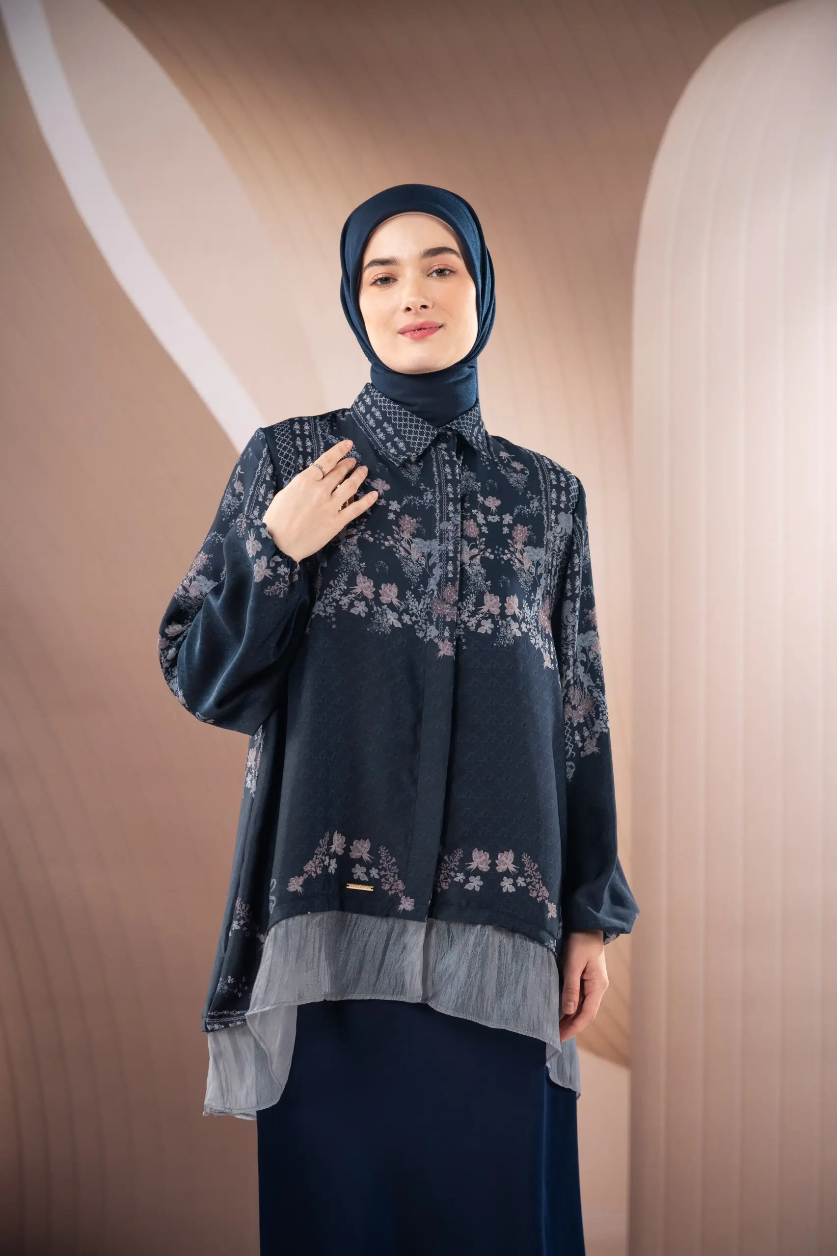 SAMAMU SHIRT MIDNIGHT - Gambar 3
