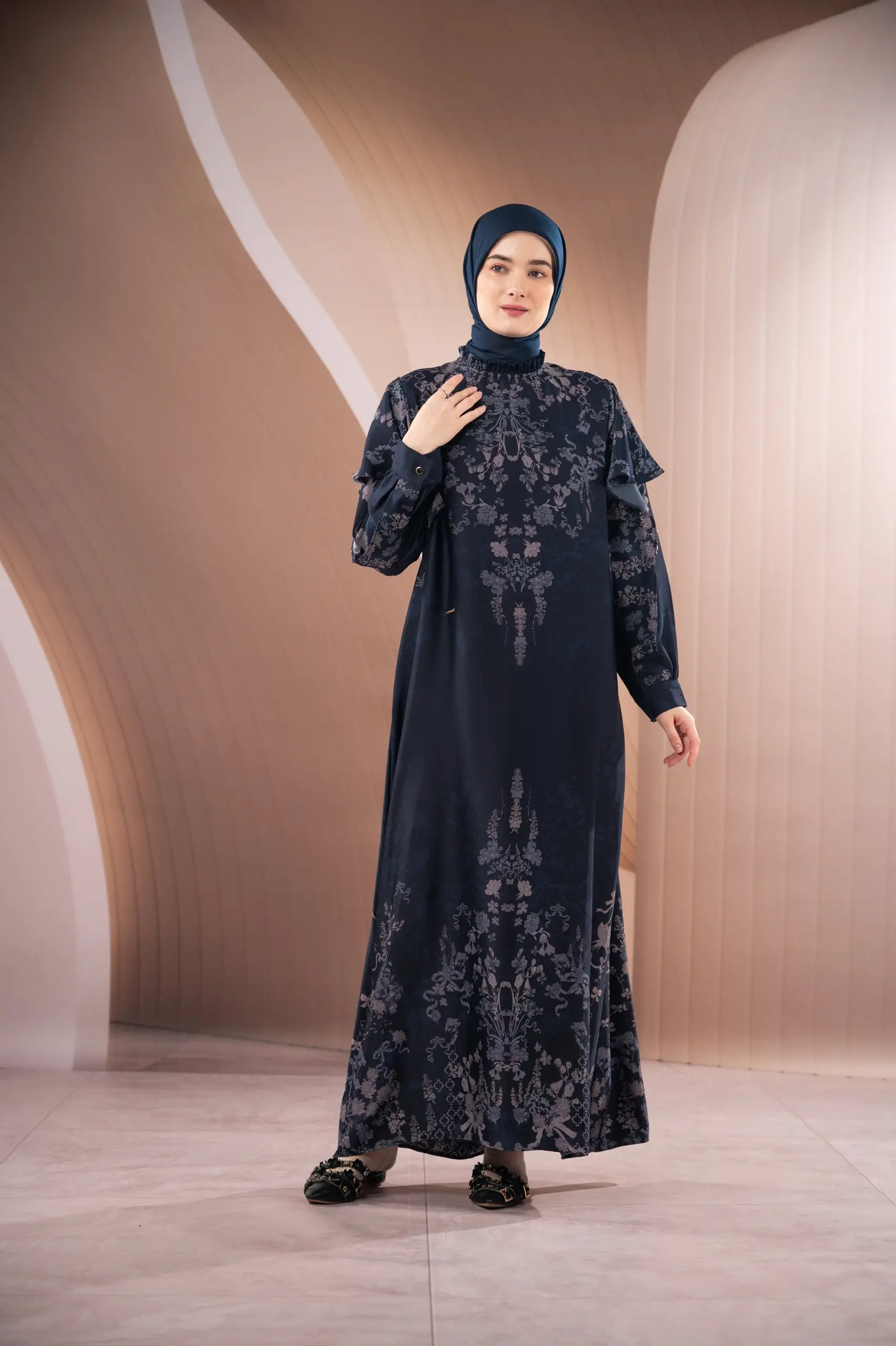 SAMAMU DRESS MIDNIGHT - Gambar 5