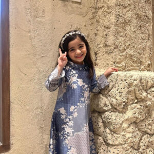 ZAMAERAA SIGNATURE FAMILY SET DRESS ANAK ( BLUE )