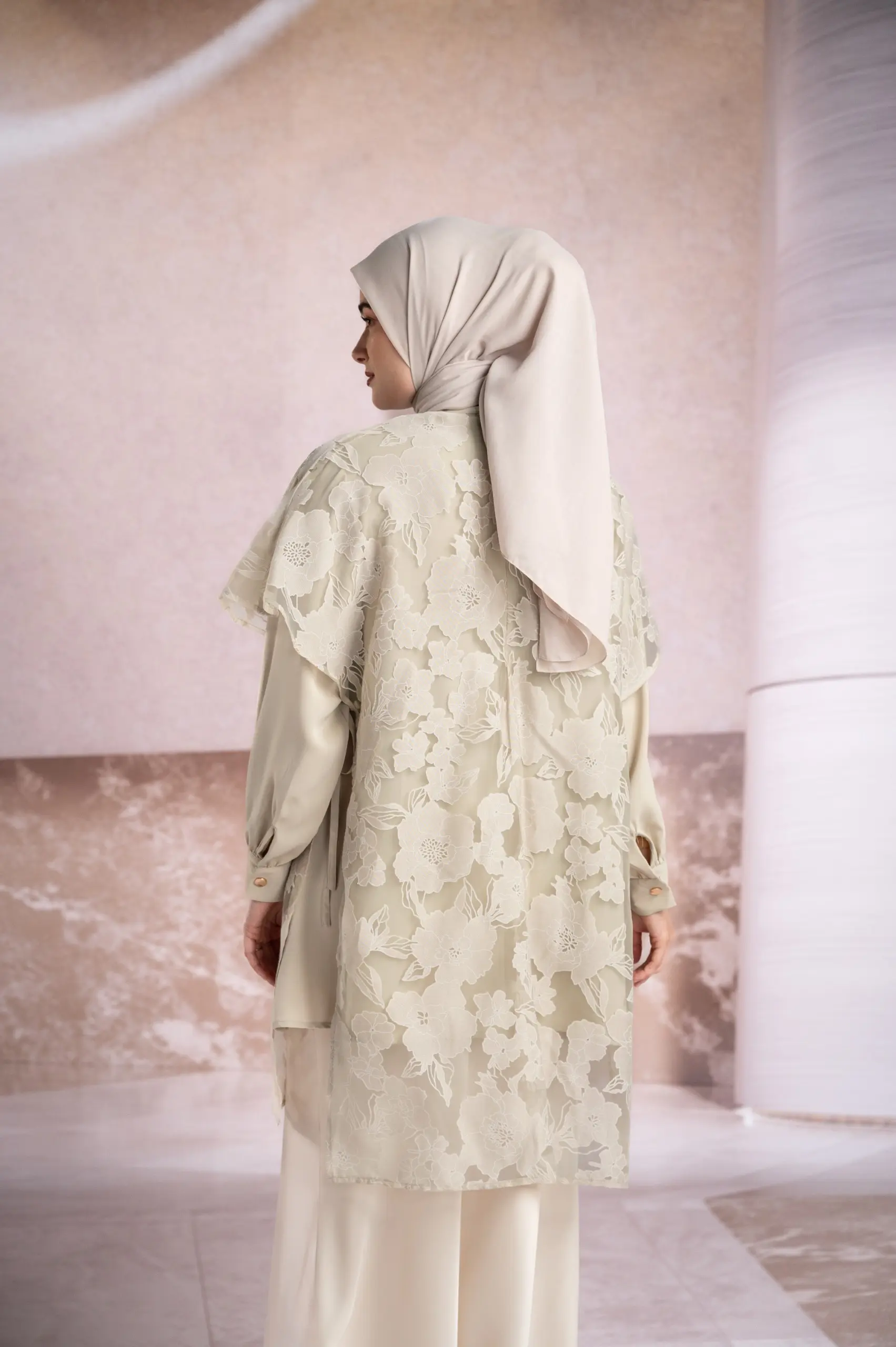 TIAMA TUNIC SAND - Gambar 2