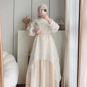 Ansela Flower Lace Maxi