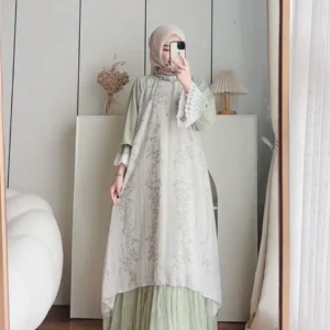 Sarah Beads Chantily Maxi on Sage